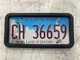 Rubber License Plate Holder Mount Adapter Bumper Bracket Frame for Mitsubishi