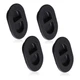 Black Car Floor Rubber Plug 4Pcs for 2018 Jeep Wrangler JK 68194821AA