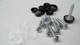 10 TRIM REPAIR SCREWS & CAPS! for FORD FAIRLANE MERCURY NASH CHECKER J33P