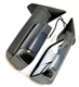Painted Grey For 13-18 Dodge Ram Power Heated Puddle/LED Signal W/temp Sensor 