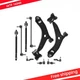 10pcs New K620040 Front Lower Control Arms Set For 2004-09 Mazda 3 06-14 Mazda 5