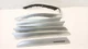 09-16 AUDI B8 A4 S4 DASHBOARD DOOR PANEL INTERIOR ALUMINUM TRIM SET OEM 02142A