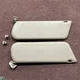 1987-1996 Ford F-150 F-250 F-350 Bronco TAN VINYL Sun Visors Sun Shade Pair