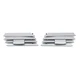 2x Front Air AC Vent Outlet Grille Repair Kit For Benz E Class W212 2009-2013