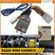 Radio Add AMP Subwoofer Amplifier Plug Adapter Wiring Harness US 1X For Nissan Y
