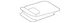 Genuine Mercedes-Benz Handle 220-680-02-14-7C45