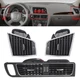 Front Dashboard Center AC Air Vent Grille Cover Bezel Fit for Audi Q5 2009-2017