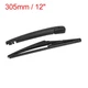 305mm 12" Rear Window Windshield Wiper Blade Arm Set for Mazda 5 06-13 