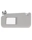 GRAY Car Sun Visor For 2006-2012 Toyota RAV4 LEFT Driver Extendable W/Mirror