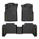LQI Floor Mats 3PCS Compatible with Toyota Tacoma Double Cab 2005-2015 Floor