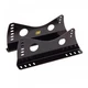 OMP HC0-0731-B01 400mm Black Steel Tall Side Mount Brackets