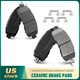 4PCS Front Ceramic Disc Brake Pads Set For 2014 2015 2016-18 Nissan Leaf Altima