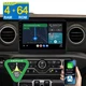 For Jeep Wrangler JL 2018-2022 4+64G Car Stereo Android 15 Carplay Sat Nav Radio