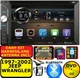 1997-2002 JEEP WRANGLER AM/FM BLUETOOTH BT CD DVD USB  AUX RADIO STEREO PKG