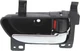 For 2013-2020 BRZ Front Right Interior Door Handle Black/Chrome Plastic