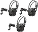 3 Wireless Headphones For Infiniti Vehicles IR Rear TV DVD New Headset w/Mounts
