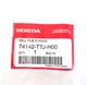 Genuine OEM Honda 74142-T7J-H00 Front RH Hood Seal Weatherstrip 2016-2021 HR-V