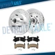 267mm Front Drilled Rotors Brake Pads for Chevy S10 Blazer Camaro Sonoma Regal