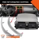 FOR Toyota Corolla 2009-2013 Center Dash A/C Outlet Air Vent Panel w/ Strip Trim