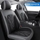 For Toyota RAV4 Camry Corolla Car Seat Cover 5 Seat Waterproof PU Leather Set