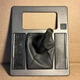 84-88 PONTIAC FIERO 5 Spd Manual TRANSMISSION SHIFTER BEZEL PLATE TOP WITH BOOT