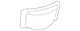 Genuine Nissan Floor Pan Cross-Member Bracket 745B7-JA030