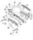 Genuine Mopar Tie Down Bracket 5109846AA