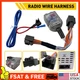 US Radio Amp Subwoofer Amplifier Plug&Play Wire Harness For Chevy GMC Cadillac B