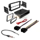 Double - Single DIN Car Stereo Installation Kit for 2006 - 2013 Chevy Impala