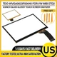 6.5" Glass Glossy Touchscreen Digitizer For VW MIB STD2 TDO-WVGA0633F00039 Radio