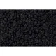 1966-70 Chevy Caprice 2 Door 01-Black Carpet for Automatic Transmission