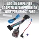 Radio Sub Amplifier Wiring Adapter Interface For Ford F-150 Edge Explorer Focus Radio Sub Amplifier Wiring Adapter Interface For Ford F-150 Edge Explorer Focus