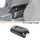 Carbon Fiber Interior central armrest box cover trim For 2015-2021 Chrysler 300C
