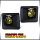 Fit For 2014-2015 GMC Sierra 1500 Lh &Rh Side Yellow Lens Bumper Fog Lights US