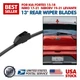 New Premium 13inch Rear Windshield Wiper Blade For Hyundai Elantra GT 2013-2017