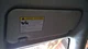 Passenger Sun Visor Without Sunroof Fits 10-13 MAZDA 3 984194