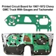 Printed Circuit Board for Chevrolet GMC Truck With Gauges and Tachometer 67-72