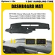 Dashboard Pad Dash Cover Mat Cap For Chevrolet C1500 C2500 C3500 1988-1994 Gray