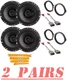 JBL Stage2 3-Way 250 Watts 6.5" Front & Rear Speakers for 2006-2021 Honda Civic