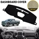 For 2019-2021 Chevrolet Silverado/GMC Sierra Dash Cover Mat Dashboard Pad Black