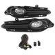 HECASA Fog Lights Assembly Compatible with 2016-2018 Honda HRV HR-V Replacement