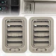 2X AC Heater Outlet Dashboard Air Vent For Chevrolet Silverado Cadillac Escalade