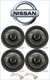 Kicker CS Front+Rear 6.5" Speaker Replacement Kit For 02-06 Nissan Altima Sedan