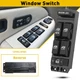 Front Master Power Window Switch Driver Side Left for 00-2002 Chevy GMC 15062650
