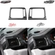 6Pcs Carbon Fiber Side Air Vent Outlet Cover For Honda Ridgeline Passport Pilot