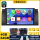 Carplay For BMW E38 E39 E53 X5 GPS Navi Android15 Car Stereo Radio Bluetooth 64G