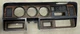 81-93 DODGE Ram D150 D250 D350 Ramcharger Instrument Dash Bezel Trim Panel Wood