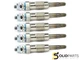 5x GENUINE S-P GLOW PLUGS MERCEDES BENZ 190 E G CLASS SPRINTER VITO SSANGYONG