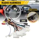 For Toyota Aftermarket Radio Stereo Car Wire Harness Cable w/ Adapter Canbus BOX