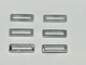 (6) Indicator Label Trim compatible with Freightliner Classic/FLD 1989-2010